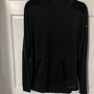 Columbia Black and Gray Long Sleeve Athletic Top